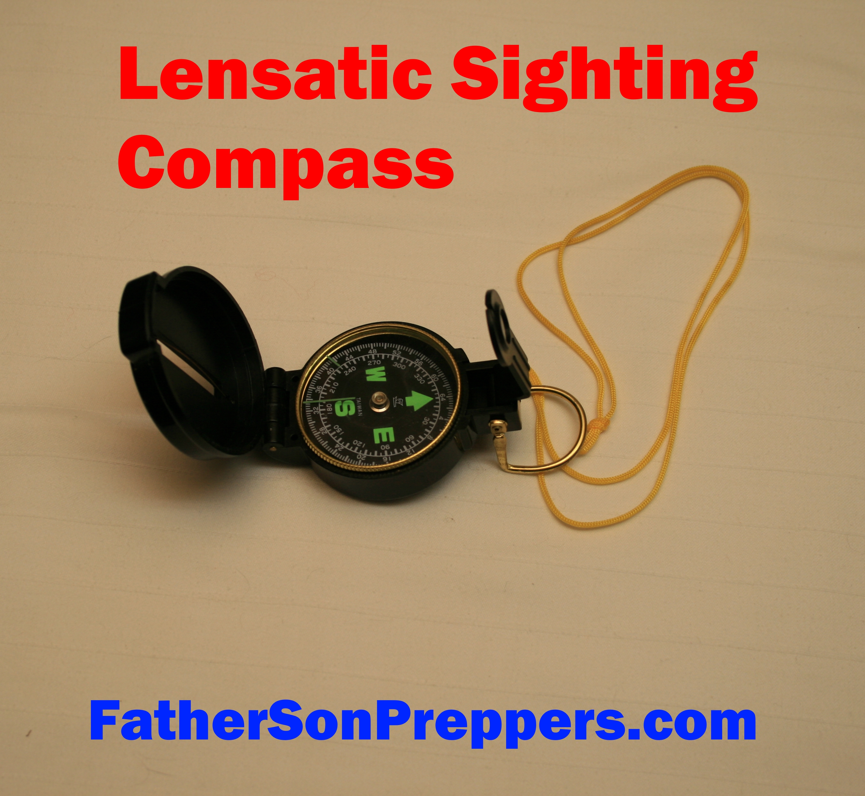 Lensatic Sighting Compass